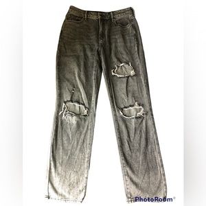 Pacsun Women’s Size 28 Distressed Mom Jeans